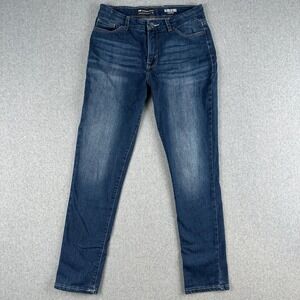 Lee Jeans Womens 12 Blue Modern Series Revolution Denim Slim Straight Stretch
